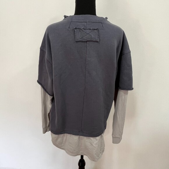 We The Free Skater Boy Twofer Pullover, Small, NWT - Picture 7 of 8